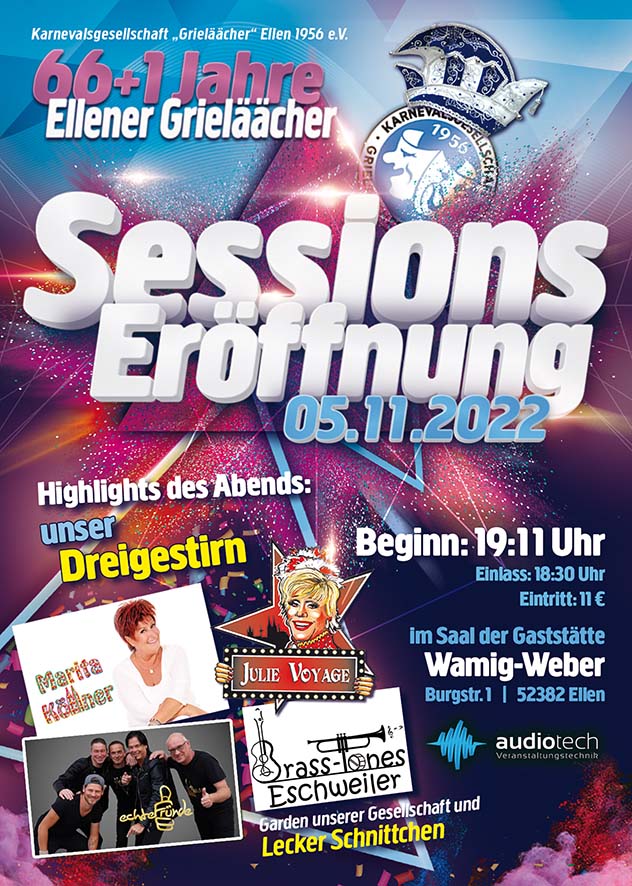 You are currently viewing Sessionseröffnung 66+1 Jahre