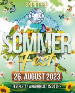 Mehr über den Artikel erfahren Sommerfest am 26. August 2023