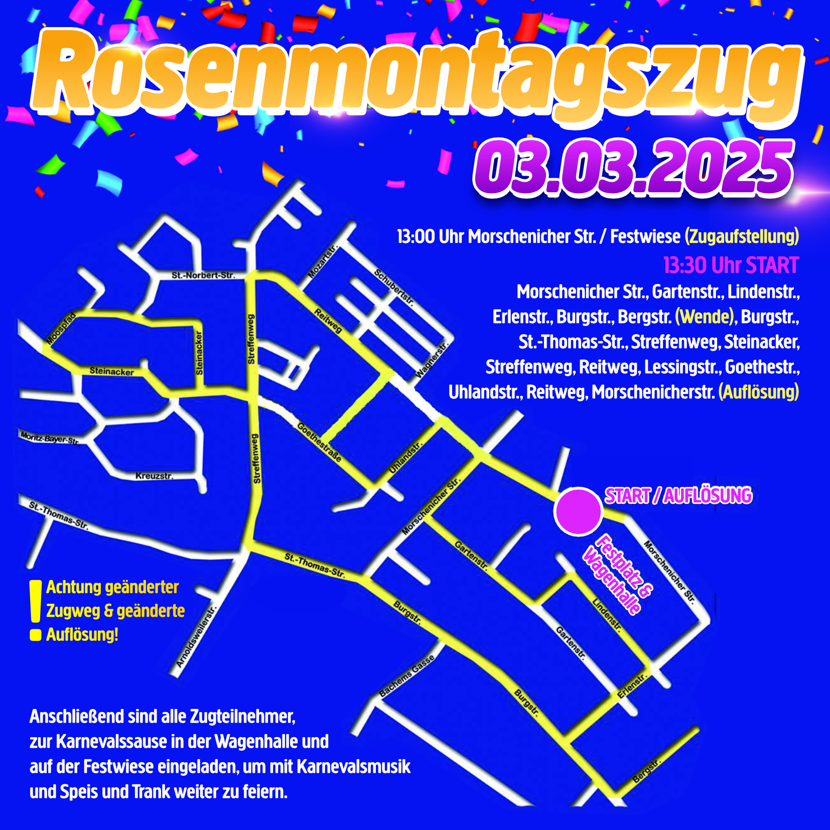 Rosenmontagszug 2025