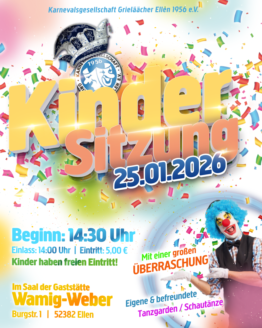Kindersitzung 2026