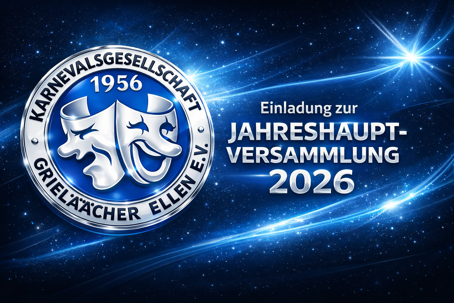 Du betrachtest gerade Einladung zur Jahreshauptversammlung 2026