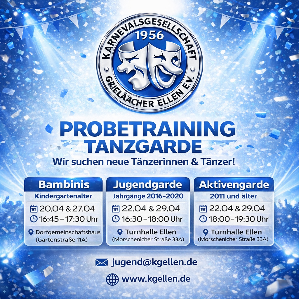 Du betrachtest gerade Probetraining unserer Garden